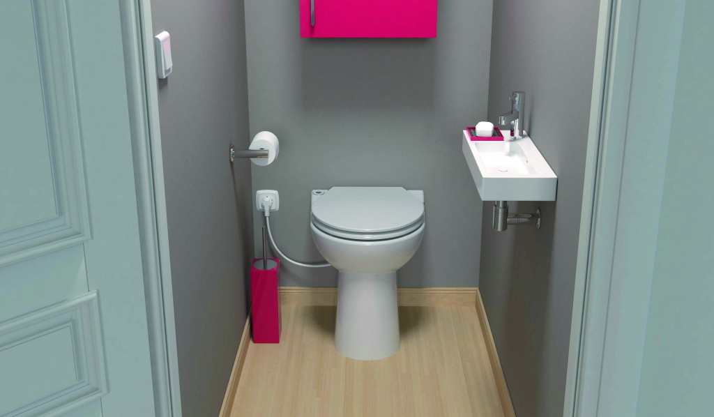 Installer WC dans un espace réduit